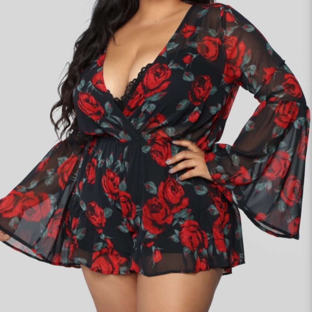 Floral Romper